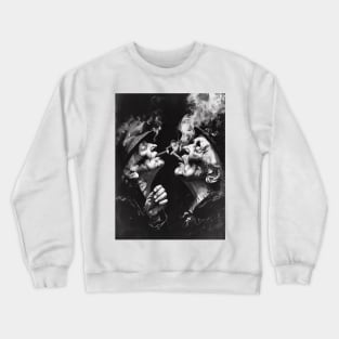 Cigar Kiss: My Best Friend... Soulmate and Besties Forever Crewneck Sweatshirt